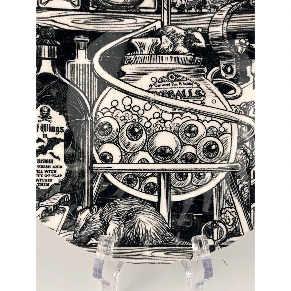 Royal Wessex Halloween Potions Eyeball Salad Plate 8